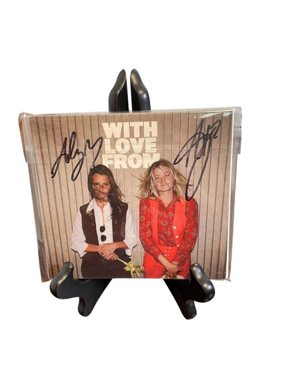 Aly & AJ With Love Autographed CD, New, Sealed